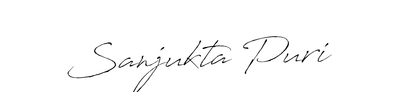 if you are searching for the best signature style for your name Sanjukta Puri. so please give up your signature search. here we have designed multiple signature styles  using Antro_Vectra. Sanjukta Puri signature style 6 images and pictures png