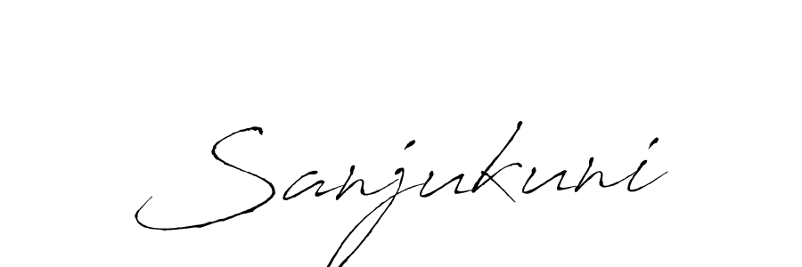 Also we have Sanjukuni name is the best signature style. Create professional handwritten signature collection using Antro_Vectra autograph style. Sanjukuni signature style 6 images and pictures png