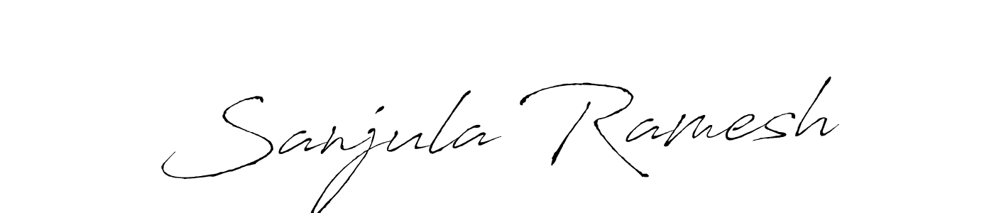 Also You can easily find your signature by using the search form. We will create Sanjula Ramesh name handwritten signature images for you free of cost using Antro_Vectra sign style. Sanjula Ramesh signature style 6 images and pictures png