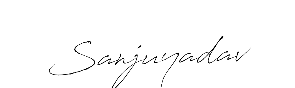 Make a beautiful signature design for name Sanjuyadav. Use this online signature maker to create a handwritten signature for free. Sanjuyadav signature style 6 images and pictures png