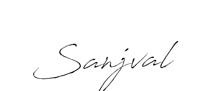 The best way (Antro_Vectra) to make a short signature is to pick only two or three words in your name. The name Sanjval include a total of six letters. For converting this name. Sanjval signature style 6 images and pictures png