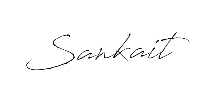 Create a beautiful signature design for name Sankait. With this signature (Antro_Vectra) fonts, you can make a handwritten signature for free. Sankait signature style 6 images and pictures png