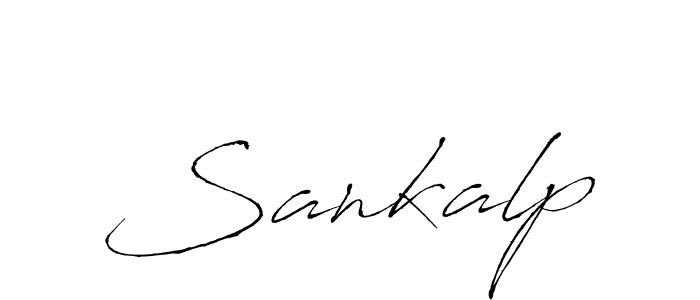 Sankalp stylish signature style. Best Handwritten Sign (Antro_Vectra) for my name. Handwritten Signature Collection Ideas for my name Sankalp. Sankalp signature style 6 images and pictures png