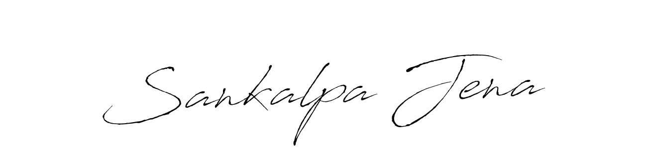 The best way (Antro_Vectra) to make a short signature is to pick only two or three words in your name. The name Sankalpa Jena include a total of six letters. For converting this name. Sankalpa Jena signature style 6 images and pictures png