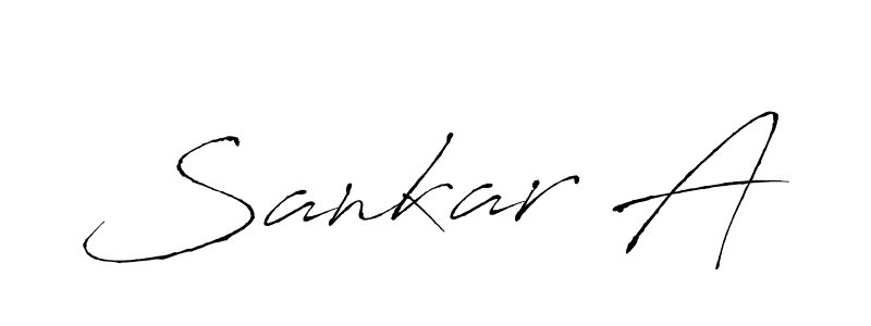 Antro_Vectra is a professional signature style that is perfect for those who want to add a touch of class to their signature. It is also a great choice for those who want to make their signature more unique. Get Sankar A name to fancy signature for free. Sankar A signature style 6 images and pictures png