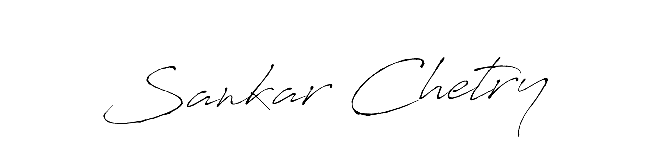 It looks lik you need a new signature style for name Sankar Chetry. Design unique handwritten (Antro_Vectra) signature with our free signature maker in just a few clicks. Sankar Chetry signature style 6 images and pictures png