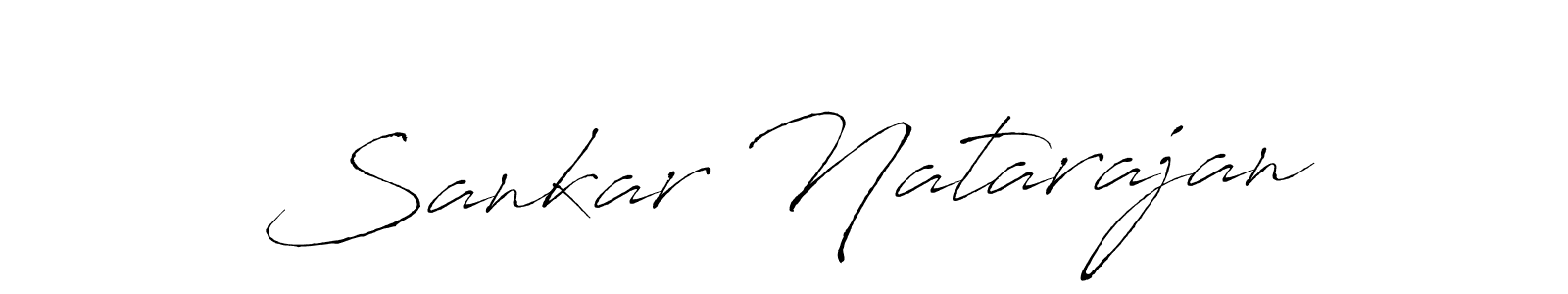 This is the best signature style for the Sankar Natarajan name. Also you like these signature font (Antro_Vectra). Mix name signature. Sankar Natarajan signature style 6 images and pictures png