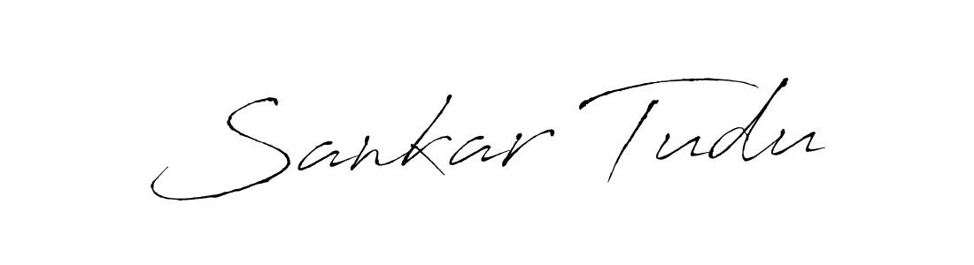 Make a beautiful signature design for name Sankar Tudu. With this signature (Antro_Vectra) style, you can create a handwritten signature for free. Sankar Tudu signature style 6 images and pictures png