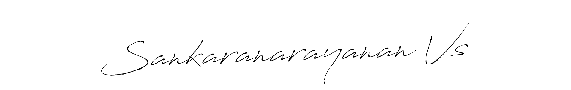 Sankaranarayanan Vs stylish signature style. Best Handwritten Sign (Antro_Vectra) for my name. Handwritten Signature Collection Ideas for my name Sankaranarayanan Vs. Sankaranarayanan Vs signature style 6 images and pictures png