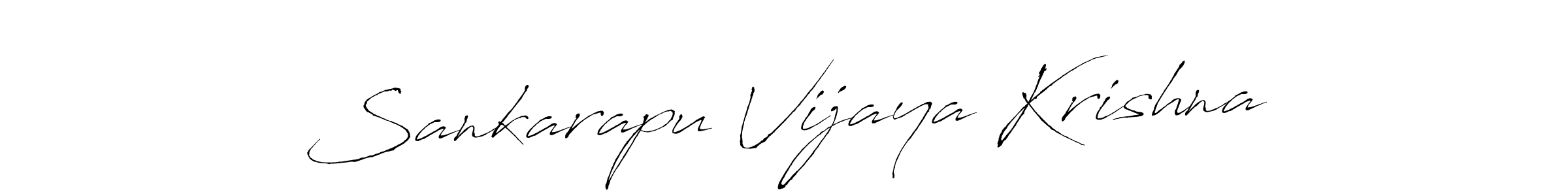 if you are searching for the best signature style for your name Sankarapu Vijaya Krishna. so please give up your signature search. here we have designed multiple signature styles  using Antro_Vectra. Sankarapu Vijaya Krishna signature style 6 images and pictures png