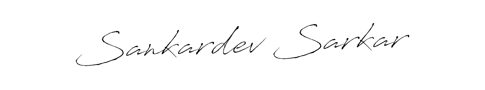 Sankardev Sarkar stylish signature style. Best Handwritten Sign (Antro_Vectra) for my name. Handwritten Signature Collection Ideas for my name Sankardev Sarkar. Sankardev Sarkar signature style 6 images and pictures png