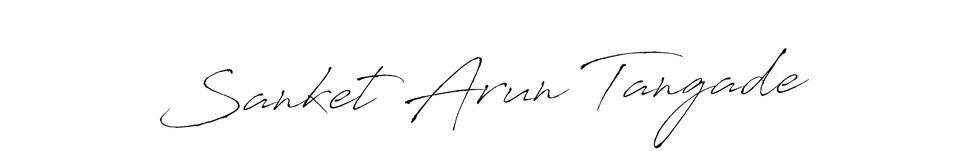 Make a beautiful signature design for name Sanket Arun Tangade. Use this online signature maker to create a handwritten signature for free. Sanket Arun Tangade signature style 6 images and pictures png