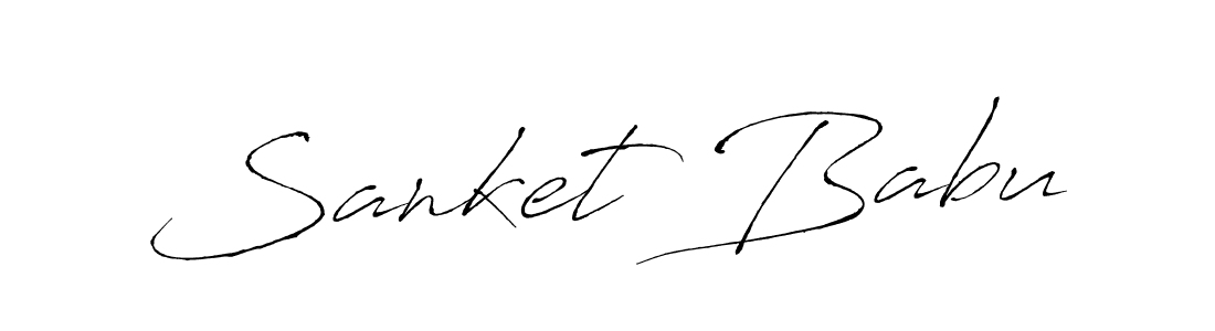 It looks lik you need a new signature style for name Sanket Babu. Design unique handwritten (Antro_Vectra) signature with our free signature maker in just a few clicks. Sanket Babu signature style 6 images and pictures png