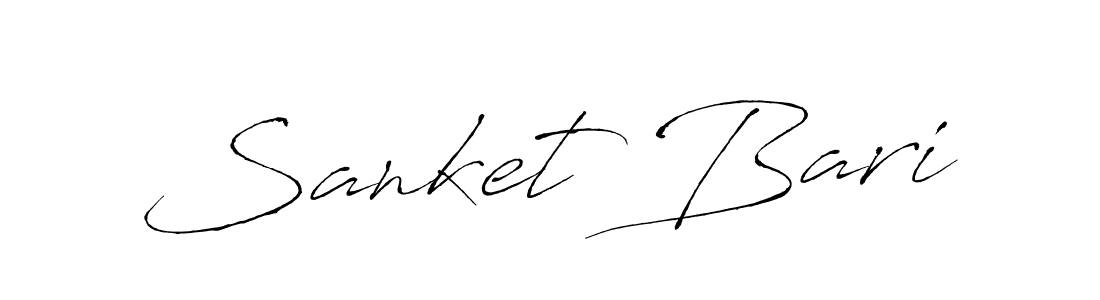 Use a signature maker to create a handwritten signature online. With this signature software, you can design (Antro_Vectra) your own signature for name Sanket Bari. Sanket Bari signature style 6 images and pictures png