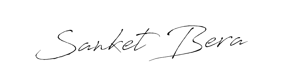 The best way (Antro_Vectra) to make a short signature is to pick only two or three words in your name. The name Sanket Bera include a total of six letters. For converting this name. Sanket Bera signature style 6 images and pictures png