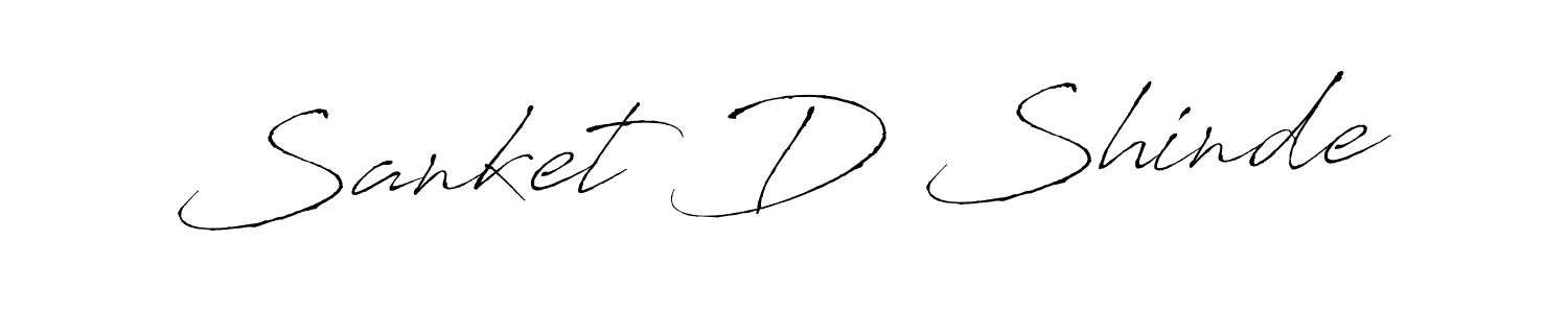 Similarly Antro_Vectra is the best handwritten signature design. Signature creator online .You can use it as an online autograph creator for name Sanket D Shinde. Sanket D Shinde signature style 6 images and pictures png