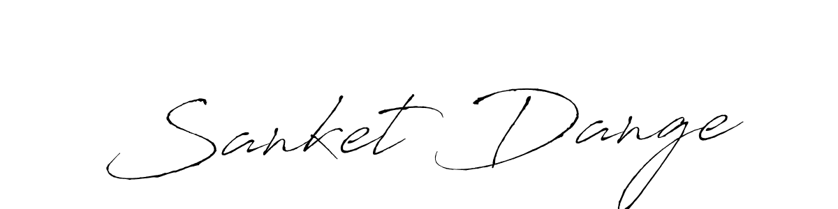 Create a beautiful signature design for name Sanket Dange. With this signature (Antro_Vectra) fonts, you can make a handwritten signature for free. Sanket Dange signature style 6 images and pictures png
