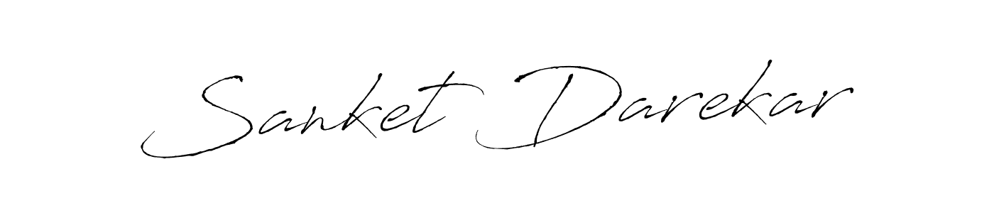 You should practise on your own different ways (Antro_Vectra) to write your name (Sanket Darekar) in signature. don't let someone else do it for you. Sanket Darekar signature style 6 images and pictures png