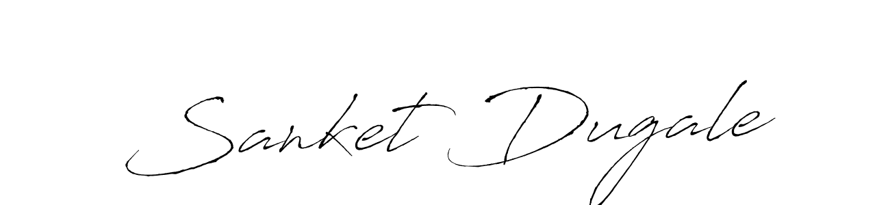 You can use this online signature creator to create a handwritten signature for the name Sanket Dugale. This is the best online autograph maker. Sanket Dugale signature style 6 images and pictures png