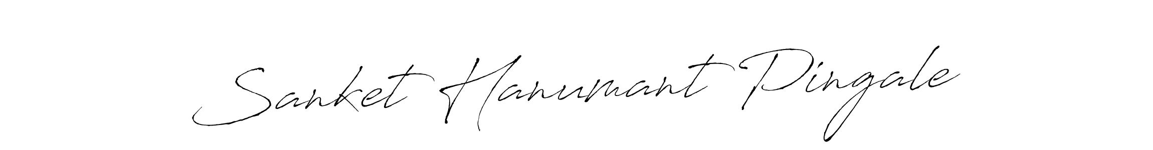 The best way (Antro_Vectra) to make a short signature is to pick only two or three words in your name. The name Sanket Hanumant Pingale include a total of six letters. For converting this name. Sanket Hanumant Pingale signature style 6 images and pictures png