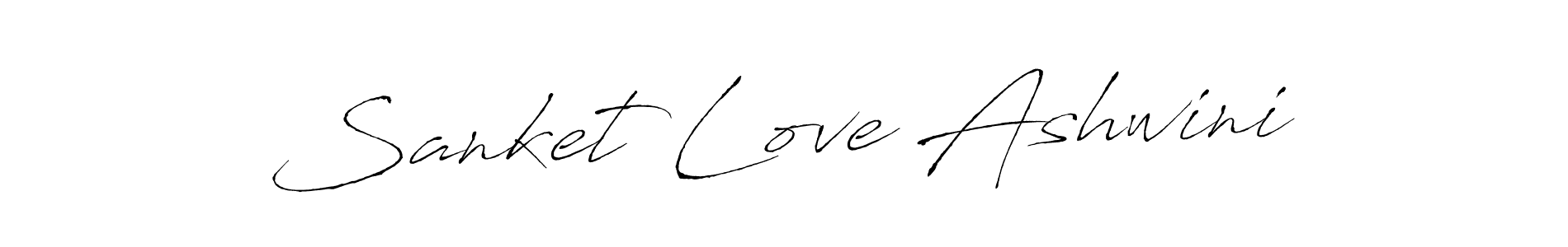 Similarly Antro_Vectra is the best handwritten signature design. Signature creator online .You can use it as an online autograph creator for name Sanket Love Ashwini. Sanket Love Ashwini signature style 6 images and pictures png