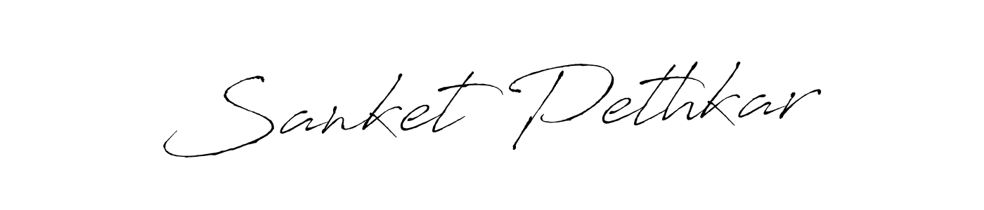 Use a signature maker to create a handwritten signature online. With this signature software, you can design (Antro_Vectra) your own signature for name Sanket Pethkar. Sanket Pethkar signature style 6 images and pictures png