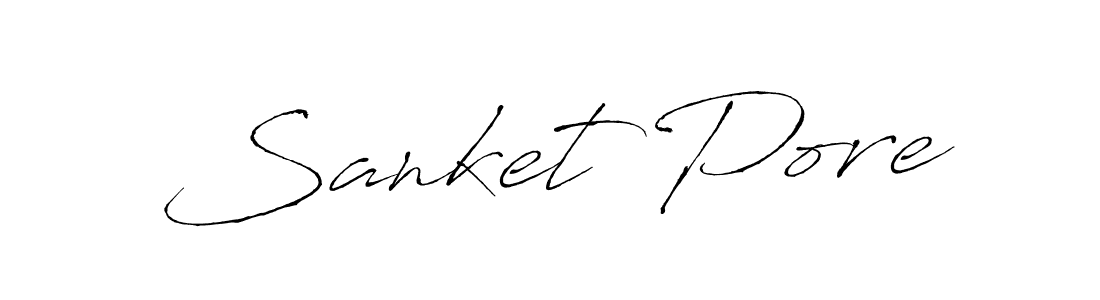 You can use this online signature creator to create a handwritten signature for the name Sanket Pore. This is the best online autograph maker. Sanket Pore signature style 6 images and pictures png
