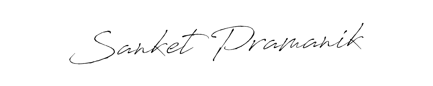 You should practise on your own different ways (Antro_Vectra) to write your name (Sanket Pramanik) in signature. don't let someone else do it for you. Sanket Pramanik signature style 6 images and pictures png