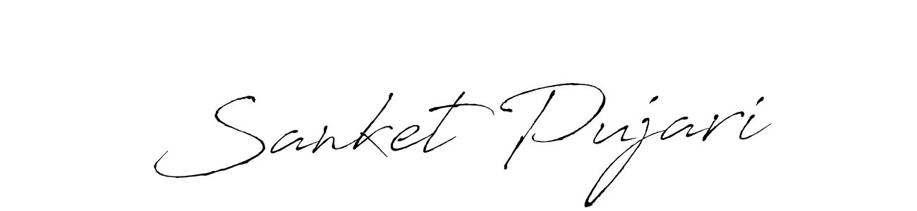 Make a beautiful signature design for name Sanket Pujari. Use this online signature maker to create a handwritten signature for free. Sanket Pujari signature style 6 images and pictures png