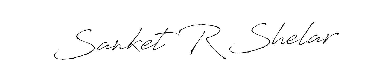 Design your own signature with our free online signature maker. With this signature software, you can create a handwritten (Antro_Vectra) signature for name Sanket R Shelar. Sanket R Shelar signature style 6 images and pictures png