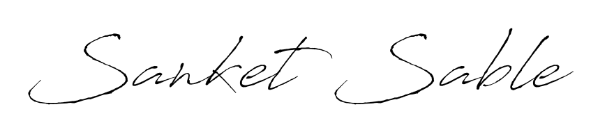 Download transparent PNG signature for name Sanket Sable styled with Antro_Vectra font. Ready to paste directly into PDF and Word agreements. Sanket Sable signature style 6 images and pictures png