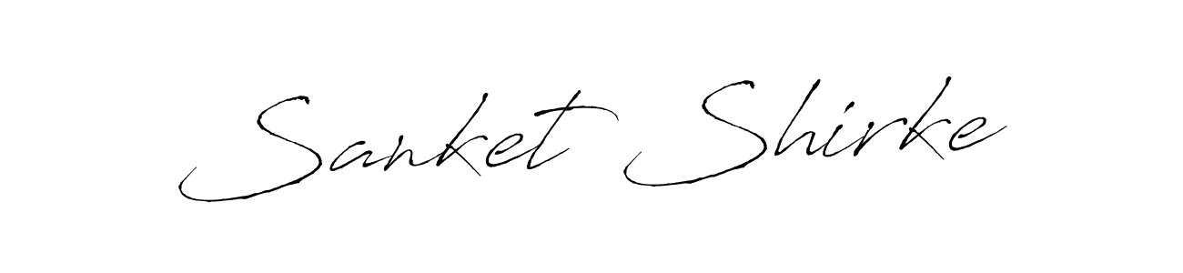 Make a short Sanket Shirke signature style. Manage your documents anywhere anytime using Antro_Vectra. Create and add eSignatures, submit forms, share and send files easily. Sanket Shirke signature style 6 images and pictures png