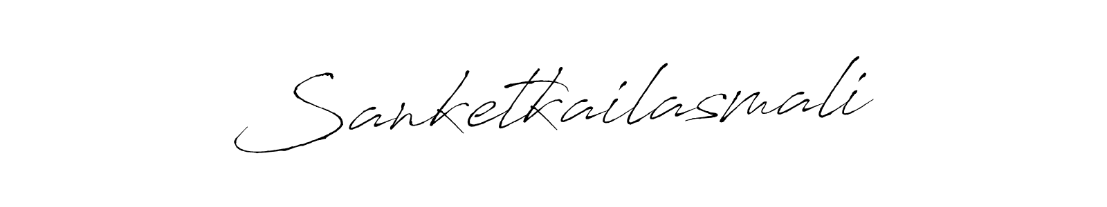 Use a signature maker to create a handwritten signature online. With this signature software, you can design (Antro_Vectra) your own signature for name Sanketkailasmali. Sanketkailasmali signature style 6 images and pictures png