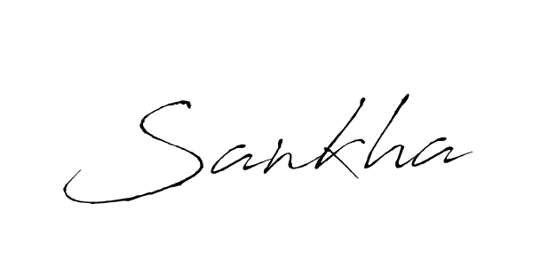 The best way (Antro_Vectra) to make a short signature is to pick only two or three words in your name. The name Sankha include a total of six letters. For converting this name. Sankha signature style 6 images and pictures png