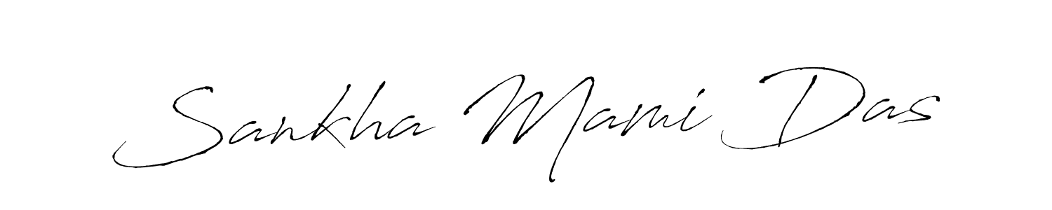 Use a signature maker to create a handwritten signature online. With this signature software, you can design (Antro_Vectra) your own signature for name Sankha Mami Das. Sankha Mami Das signature style 6 images and pictures png