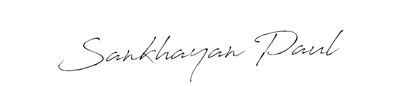 This is the best signature style for the Sankhayan Paul name. Also you like these signature font (Antro_Vectra). Mix name signature. Sankhayan Paul signature style 6 images and pictures png