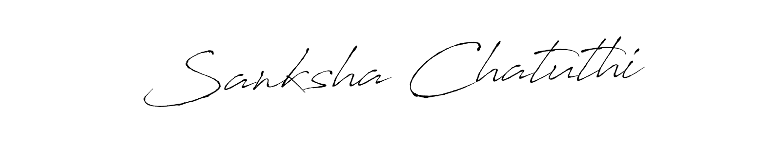 Make a short Sanksha Chatuthi signature style. Manage your documents anywhere anytime using Antro_Vectra. Create and add eSignatures, submit forms, share and send files easily. Sanksha Chatuthi signature style 6 images and pictures png