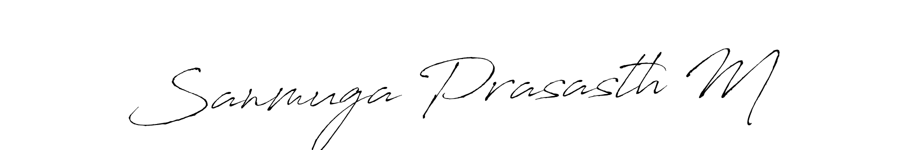 Similarly Antro_Vectra is the best handwritten signature design. Signature creator online .You can use it as an online autograph creator for name Sanmuga Prasasth M. Sanmuga Prasasth M signature style 6 images and pictures png