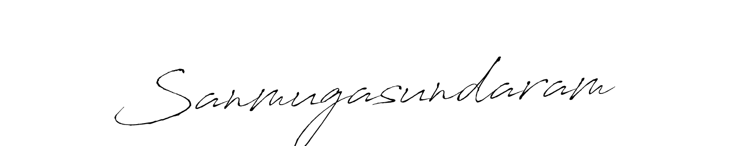 Make a beautiful signature design for name Sanmugasundaram. Use this online signature maker to create a handwritten signature for free. Sanmugasundaram signature style 6 images and pictures png