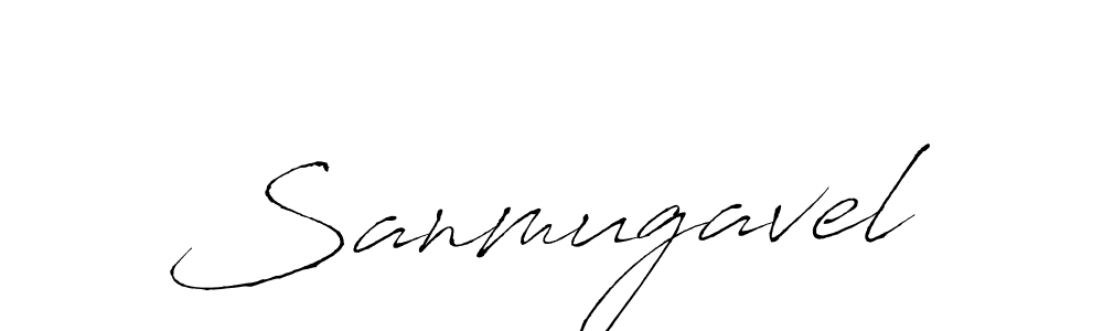 Antro_Vectra is a professional signature style that is perfect for those who want to add a touch of class to their signature. It is also a great choice for those who want to make their signature more unique. Get Sanmugavel name to fancy signature for free. Sanmugavel signature style 6 images and pictures png