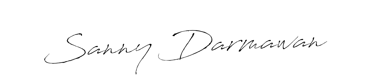 Make a beautiful signature design for name Sanny Darmawan. Use this online signature maker to create a handwritten signature for free. Sanny Darmawan signature style 6 images and pictures png