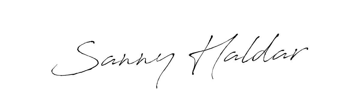 This is the best signature style for the Sanny Haldar name. Also you like these signature font (Antro_Vectra). Mix name signature. Sanny Haldar signature style 6 images and pictures png