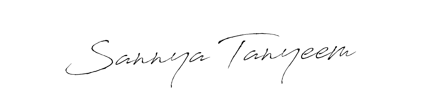 Once you've used our free online signature maker to create your best signature Antro_Vectra style, it's time to enjoy all of the benefits that Sannya Tanyeem name signing documents. Sannya Tanyeem signature style 6 images and pictures png