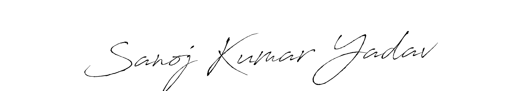 Antro_Vectra is a professional signature style that is perfect for those who want to add a touch of class to their signature. It is also a great choice for those who want to make their signature more unique. Get Sanoj Kumar Yadav name to fancy signature for free. Sanoj Kumar Yadav signature style 6 images and pictures png