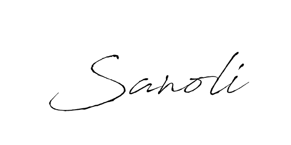 if you are searching for the best signature style for your name Sanoli. so please give up your signature search. here we have designed multiple signature styles  using Antro_Vectra. Sanoli signature style 6 images and pictures png