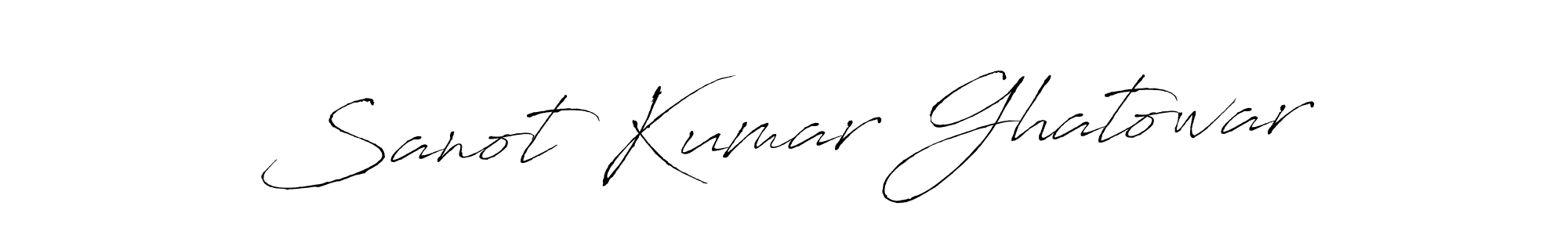 You can use this online signature creator to create a handwritten signature for the name Sanot Kumar Ghatowar. This is the best online autograph maker. Sanot Kumar Ghatowar signature style 6 images and pictures png