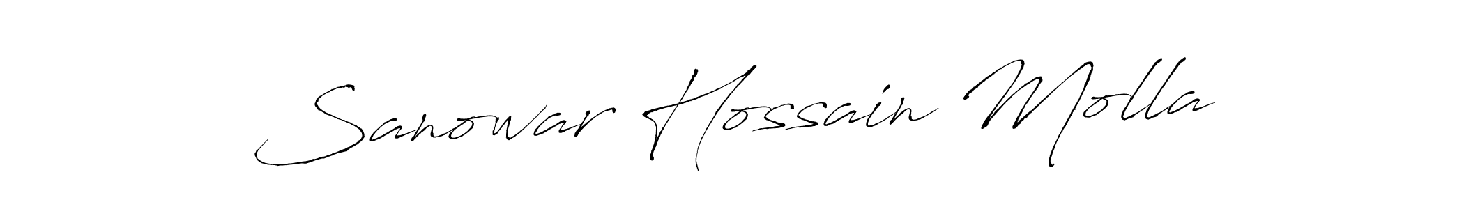 The best way (Antro_Vectra) to make a short signature is to pick only two or three words in your name. The name Sanowar Hossain Molla include a total of six letters. For converting this name. Sanowar Hossain Molla signature style 6 images and pictures png