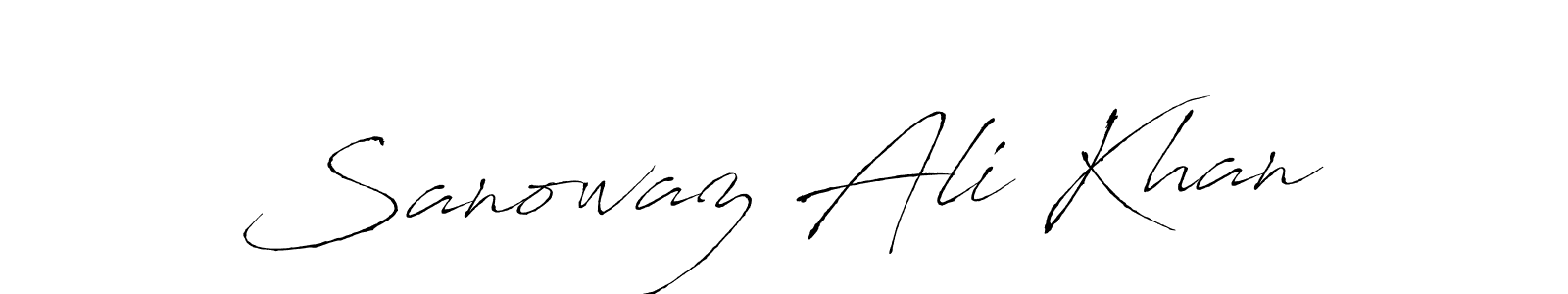 You should practise on your own different ways (Antro_Vectra) to write your name (Sanowaz Ali Khan) in signature. don't let someone else do it for you. Sanowaz Ali Khan signature style 6 images and pictures png