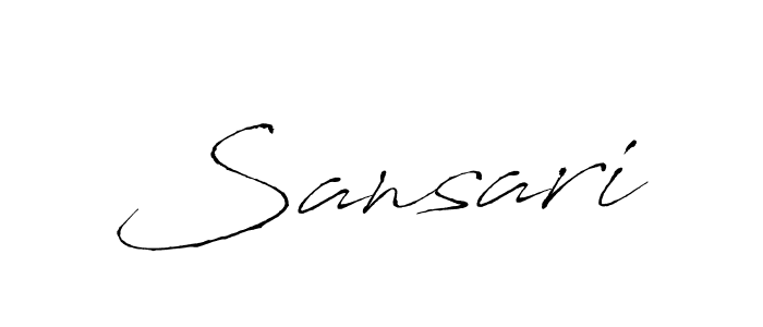 Antro_Vectra is a professional signature style that is perfect for those who want to add a touch of class to their signature. It is also a great choice for those who want to make their signature more unique. Get Sansari name to fancy signature for free. Sansari signature style 6 images and pictures png