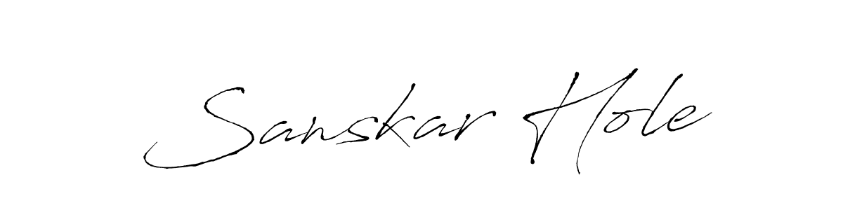 Once you've used our free online signature maker to create your best signature Antro_Vectra style, it's time to enjoy all of the benefits that Sanskar Hole name signing documents. Sanskar Hole signature style 6 images and pictures png